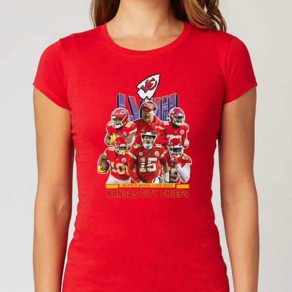 Super Bowl Lviii 2024 Kansas City Chiefs T-shirt