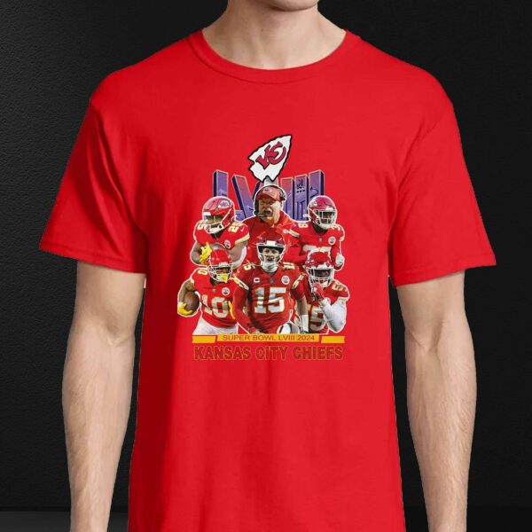 Super Bowl Lviii 2024 Kansas City Chiefs T-shirt