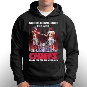 Super Bowl Lviii For 58 Kansas City Chiefs Thank You For The Memories T-shirt 2 Super Bowl Lviii For 58 Kansas City Chiefs Thank You For The Memories T shirt 3