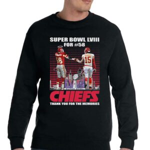Super Bowl Lviii For 58 Kansas City Chiefs Thank You For The Memories T-shirt 3 Super Bowl Lviii For 58 Kansas City Chiefs Thank You For The Memories T shirt 4