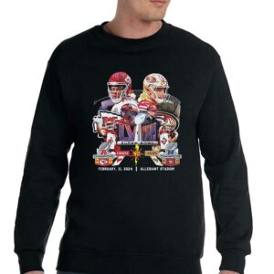 Super Bowl Lviii Kansas City Chiefs Vs San Francisco 49ers February 11 2024 Allegiant Stadium T-shirt 3 Super Bowl Lviii Kansas City Chiefs Vs San Francisco 49ers February 11 2024 Allegiant Stadium T shirt 4