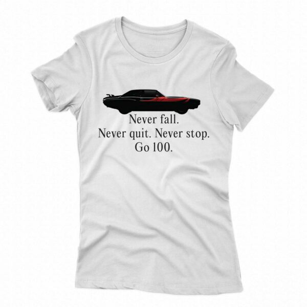 Superm Never Fall Never Quit Never Stop Go 100 T-shirt