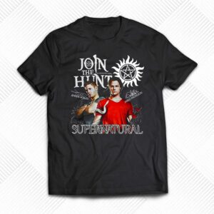 Supernatural Join The Hunt T-shirt Supernatural Join The Hunt T-shirt