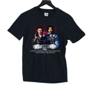 Supernatural Saying People Hunting Things The Family Business T-shirt Supernatural Saying People Hunting Things The Family Business T-shirt