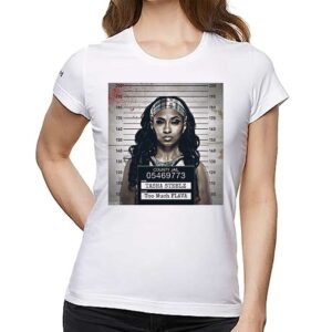 Tasha Steelz Too Much Flava Mugshot T-shirt