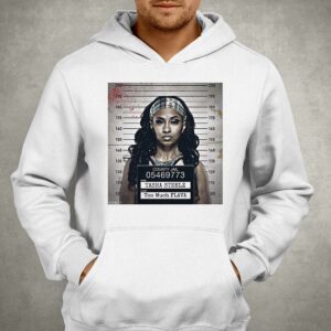 Tasha Steelz Too Much Flava Mugshot T-shirt 2 Tasha Steelz Too Much Flava Mugshot T shirt 3