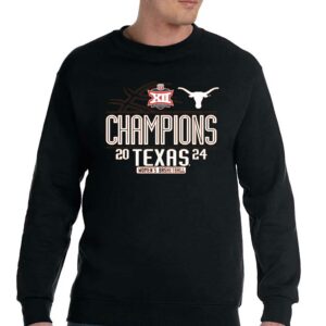 Texas Longhorns 2024 Big 12 Women's Basketball Conference Tournament Champions Locker Room T-shirt 3 Texas Longhorns 2024 Big 12 Womens Basketball Conference Tournament Champions Locker Room T shirt 4