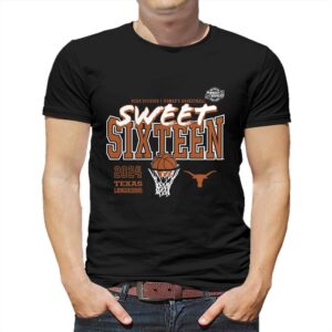 Texas Longhorns 2024 Ncaa Tournament March Madness Sweet 16 Fast Break T-shirt Texas Longhorns 2024 Ncaa Tournament March Madness Sweet 16 Fast Break T-shirt