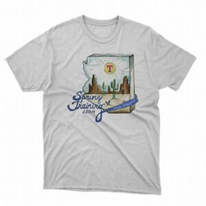 Texas Rangers Tiny Turnip 2024 Spring Training Cactus League T-shirt Texas Rangers Tiny Turnip 2024 Spring Training Cactus League T-shirt