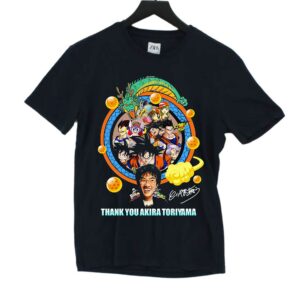 Thank You Akira Toriyama T-shirt Thank You Akira Toriyama T-shirt
