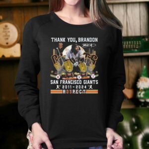 Thank You Brandon San Francisco Giants 2011-2024 R35pect T-shirt 3 Thank You Brandon San Francisco Giants 2011 2024 R35pect T shirt 4