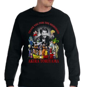 Thank You For The Memories Dragon Ball Z Akira Toriyama T-shirt 3 Thank You For The Memories Dragon Ball Z Akira Toriyama T shirt 4