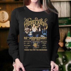 The Allman Brothers Band 55th Anniversary 1969-2024 Thank You For The Memories T-shirt 3 The Allman Brothers Band 55th Anniversary 1969 2024 Thank You For The Memories T shirt 4