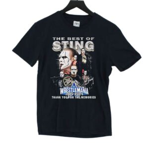 The Best Of Sting Steve Borden 1985-2024 Thank You For The Memories T-shirt The Best Of Sting Steve Borden 1985-2024 Thank You For The Memories T-shirt