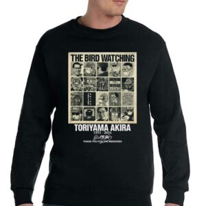 The Bird Watching Toriyama Akira 1955-2024 Thank You For The Memories T-shirt 3 The Bird Watching Toriyama Akira 1955 2024 Thank You For The Memories T shirt 4