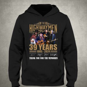The Highwaymen 39 Years 1985 – 2024 Thank You For The Memories T-shirt 2 The Highwaymen 39 Years 1985 2024 Thank You For The Memories T shirt 3