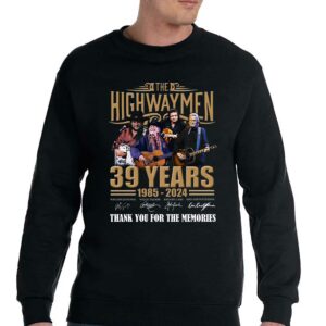 The Highwaymen 39 Years 1985 – 2024 Thank You For The Memories T-shirt 3 The Highwaymen 39 Years 1985 2024 Thank You For The Memories T shirt 4