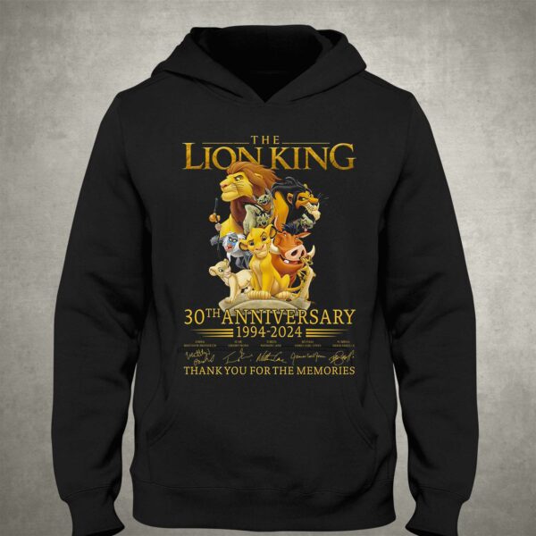 The Lion King Thank You For The Memories 1994 2024 T-shirt