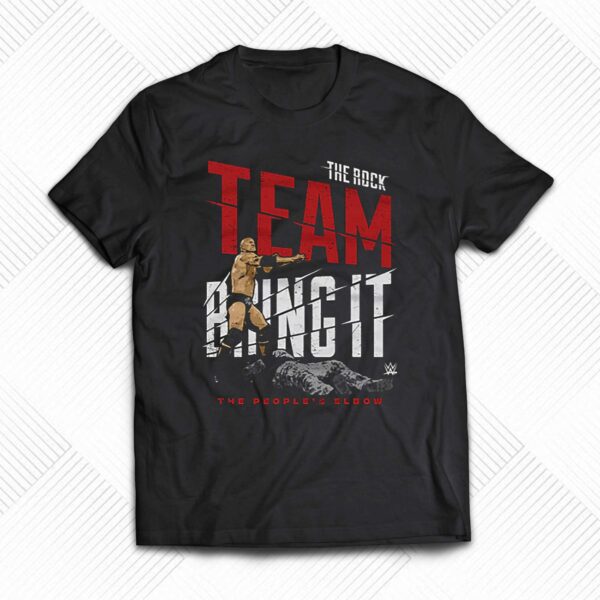 The Rock Team Bring It T-shirt