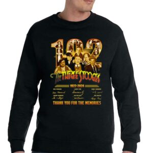 The Three Stooges 102th Anniversary 1922 – 2024 Thank You For The Memories T-shirt 3 The Three Stooges 102th Anniversary 1922 2024 Thank You For The Memories T shirt 4