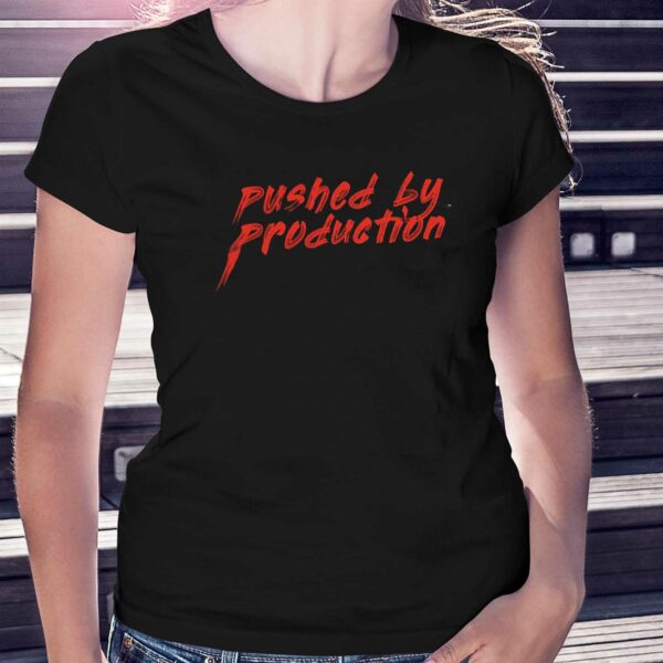 Tia Kofi Pushed By Production Text T-shirt