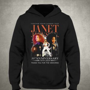 Together Again Summer Tour Janet Jackson 50th Anniversary 1974 – 2024 Thank You For The Memories T-shirt 2 Together Again Summer Tour Janet Jackson 50th Anniversary 1974 2024 Thank You For The Memories T shirt 3