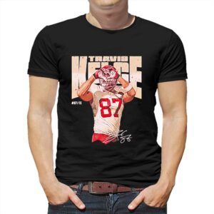 Travis Kelce Kansas City Heart Signature Shirt Travis Kelce Kansas City Heart Signature Shirt