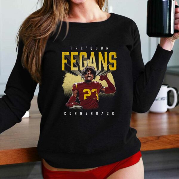 Tre’quon Fegans College Pose Wht Shirt