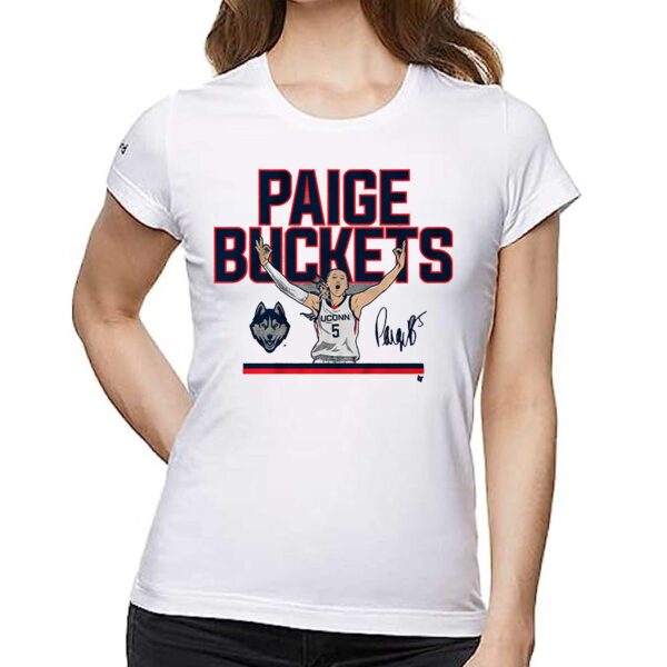 Uconn Basketball Paige Bueckers Buckets Shirt