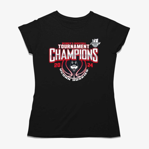 Uconn Huskies 2024 Big East Women’s Basketball Conference Tournament Champions T-shirt