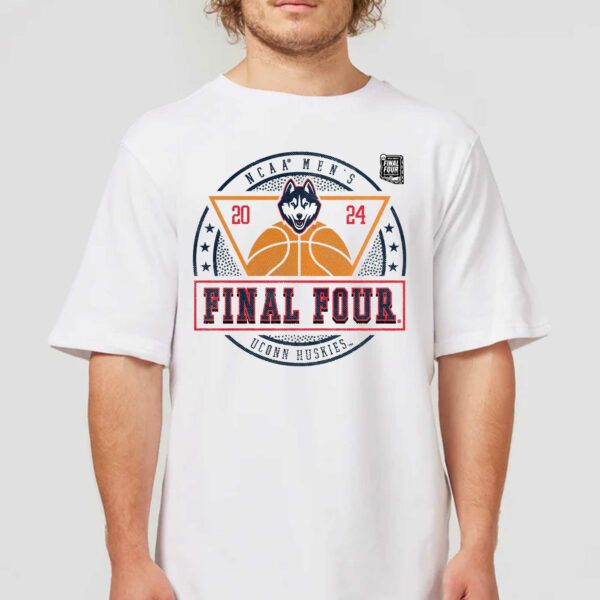 Uconn Huskies 2024 Ncaa Men’s Basketball Tournament March Madness Final Four Elevated Greatness T-shirt