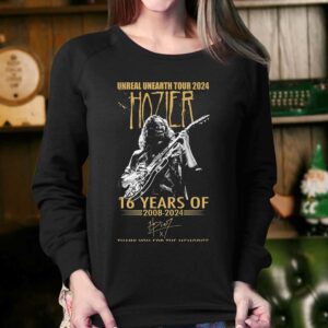 Unreal Unearth Tour 2024 Hozier 16 Years Of 2008-2024 Thank You For The Memories T-shirt 3 Unreal Unearth Tour 2024 Hozier 16 Years Of 2008 2024 Thank You For The Memories T shirt 4