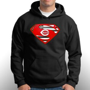 Usa Flag Inside Cincinnati Reds Superman Shirt 2 Usa Flag Inside Cincinnati Reds Superman Shirt 3