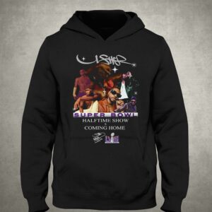 Usher Super Bowl Lviii Halftime Show X Coming Home T-shirt 2 Usher Super Bowl Lviii Halftime Show X Coming Home T shirt 3