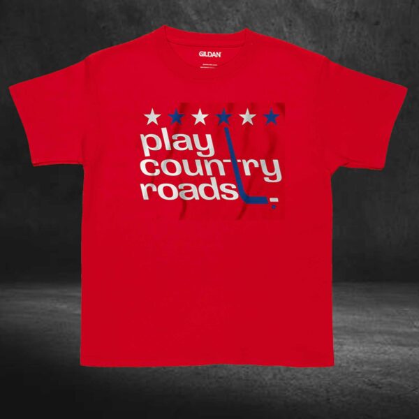 Washington Hockey Play Country Roads Shirt