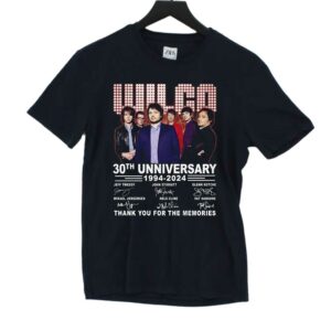 Wilco 30th Anniversary 1994-2024 Thank You For The Memories T-shirt Wilco 30th Anniversary 1994-2024 Thank You For The Memories T-shirt
