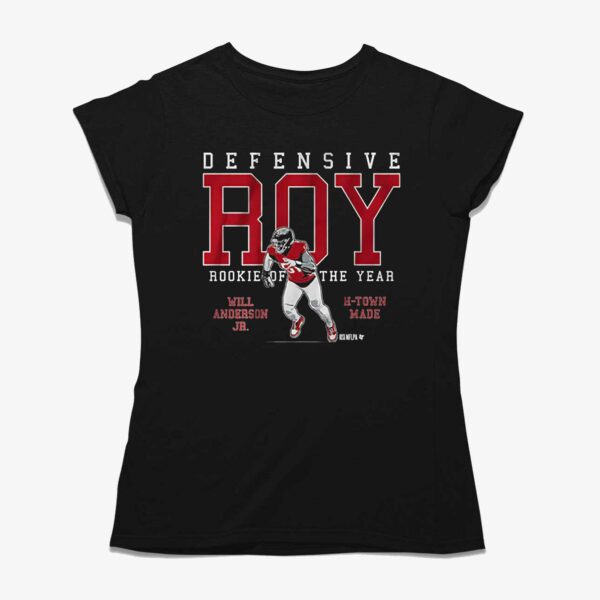 Will Anderson Jr Defensive Rookie Of The Year Shirt
