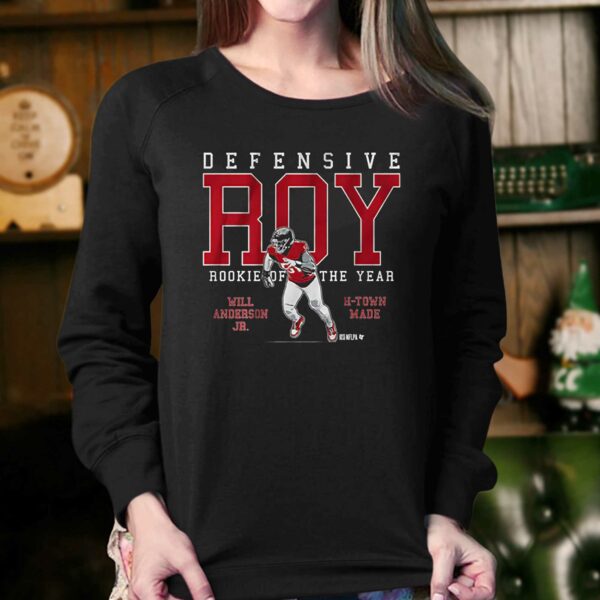 Will Anderson Jr Defensive Rookie Of The Year Shirt