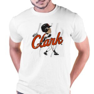 Will Clark Caricature Shirt Will Clark Caricature Shirt