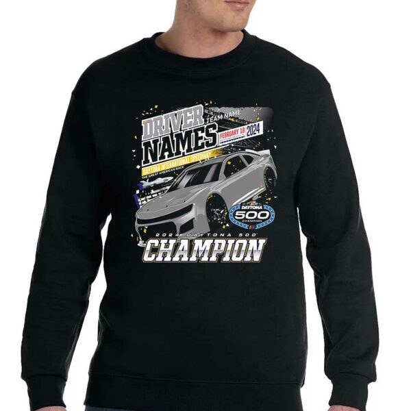 William Byron Checkered Flag Sports 2024 Daytona 500 Champion Past Champions T-shirt