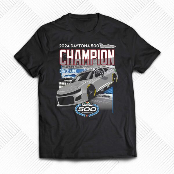 William Byron Checkered Flag Sports 2024 Daytona 500 Champion T-shirt