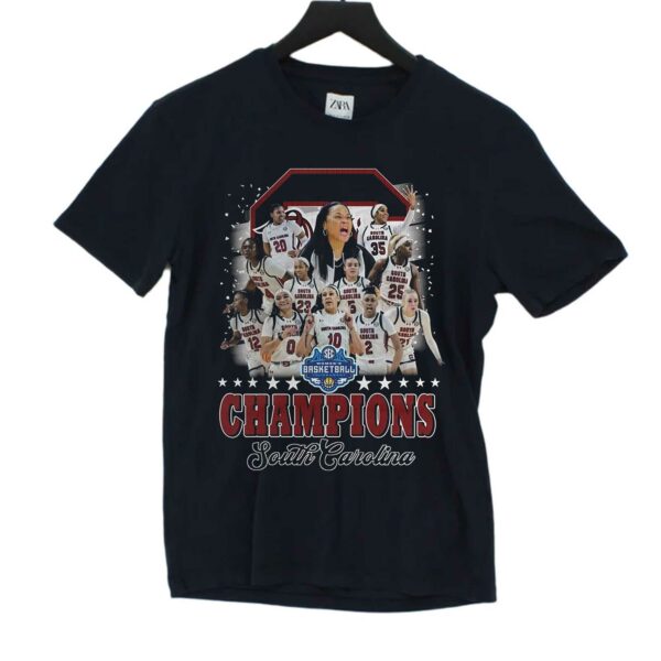 Womens Basketball Tournament Champions South Carolina T-shirt