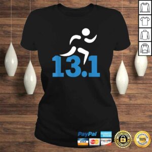 131 Miles Half marathon V Neck T Shirt 3