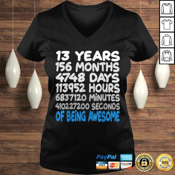 13th Bday Official Teenager Birthday Gift 13 Years Old TShirt