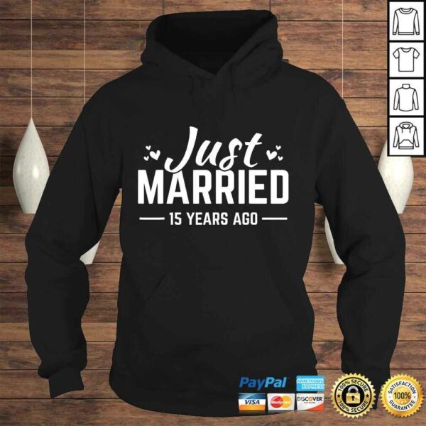 15th Wedding Anniversary 15 Years Of Marriage Matching TShirt