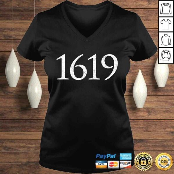 1619 Design  African American Tee T-Shirt