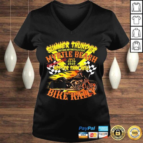 2020 Summer Thunder Hotter Than Hell Myrtle Beach Bike Rally Shirt