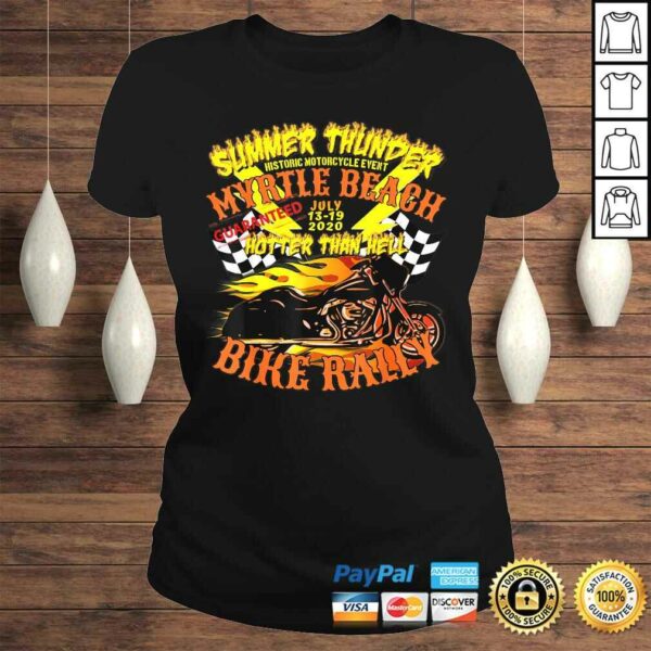 2020 Summer Thunder Hotter Than Hell Myrtle Beach Bike Rally Shirt