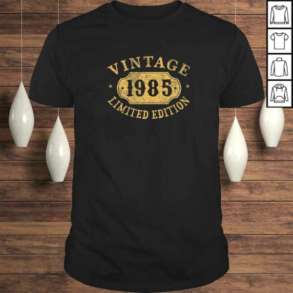 35 years old 35th Birthday Anniversary Gift Limited 1985 Shirt