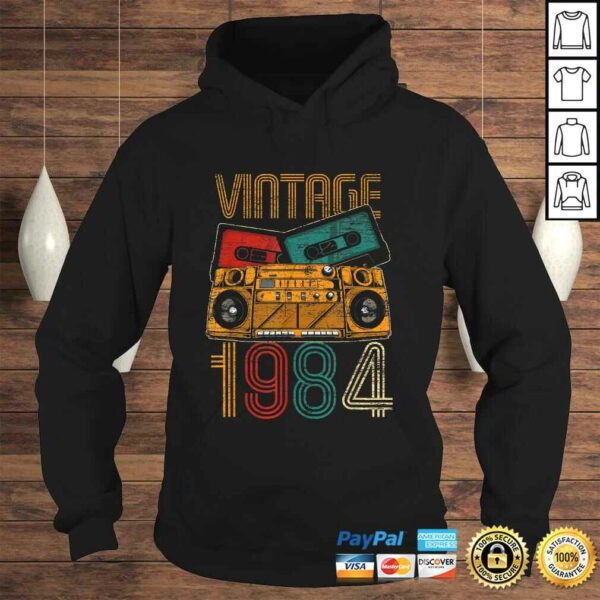 36th Birthday Gifts – Years Old Vintage 1984 V-Neck T-Shirt